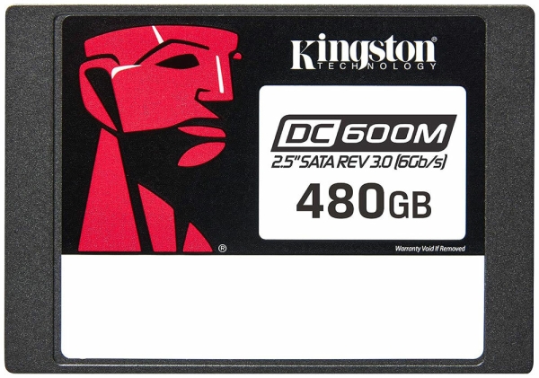 Технопапа · Серверный накопитель SSD Kingston 2.5 DC600M 480 Гб SATA III 3D TLC (SEDC600M/480G)
