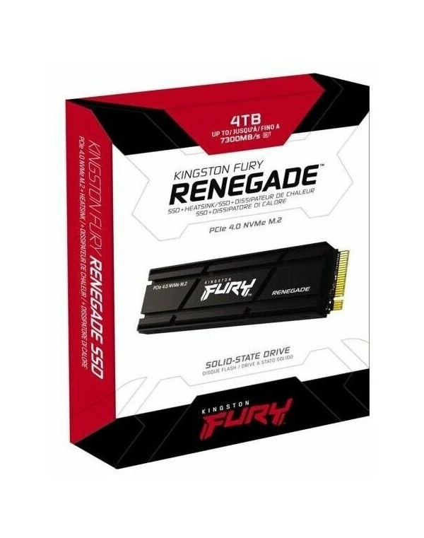 Технопапа · Твердотельный накопитель Kingston FURY Renegade, 4TB, M.2, 2280