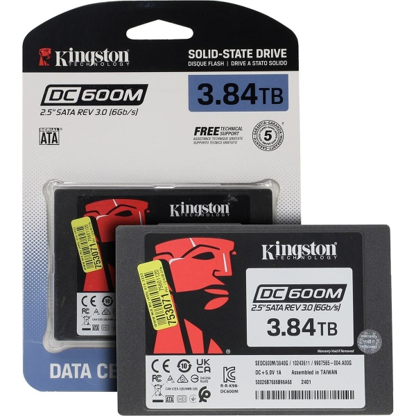Технопапа · Kingston DC600M Enterprise SEDC600M/3840G