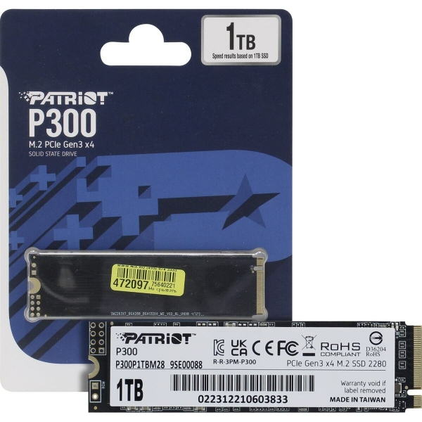 Технопапа · Patriot P300 P300P1TBM28