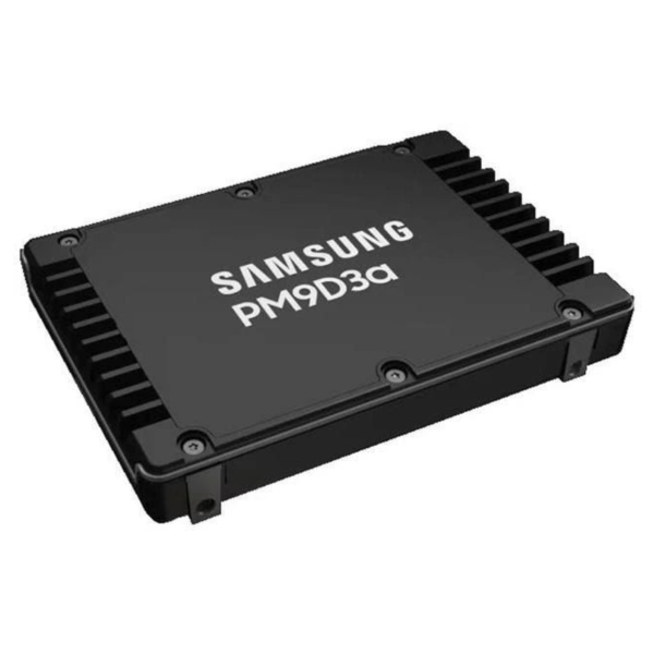 Технопапа · Накопитель SSD Samsung PM9D3a (MZWL63T8HFLT-00AW7) 3840GB, U.3(2.5" 15mm), NVMe, PCIe 5.0x4, черный