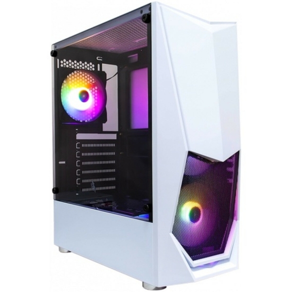 Технопапа · Корпус 1STPLAYER DK-3-WH-3G6, Midi-Tower, ATX, Mini-ITX, microATX, 3 вентилятора
