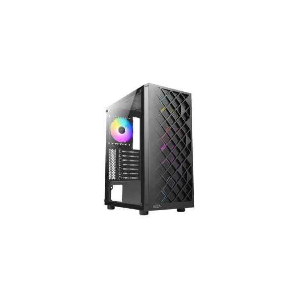 Технопапа · Компьютерный корпус ATX Azza Spectra черный (csaz-280b spectra)