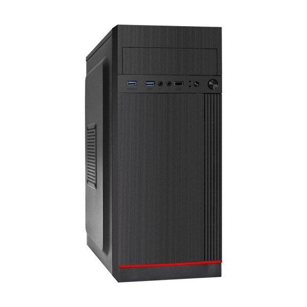 Технопапа · ExeGate EX290189RUS Корпус Miditower AA-442U2-AA450 (ATX, AA450 8 см, 1*USB+2*USB3.0, аудио, черный)