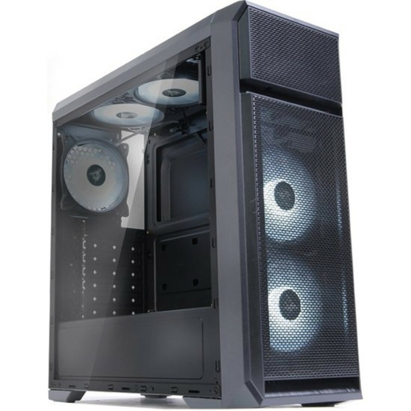 Технопапа · Корпус Zalman N5 OF, Midi-Tower, черный, акрил, сталь, пластик