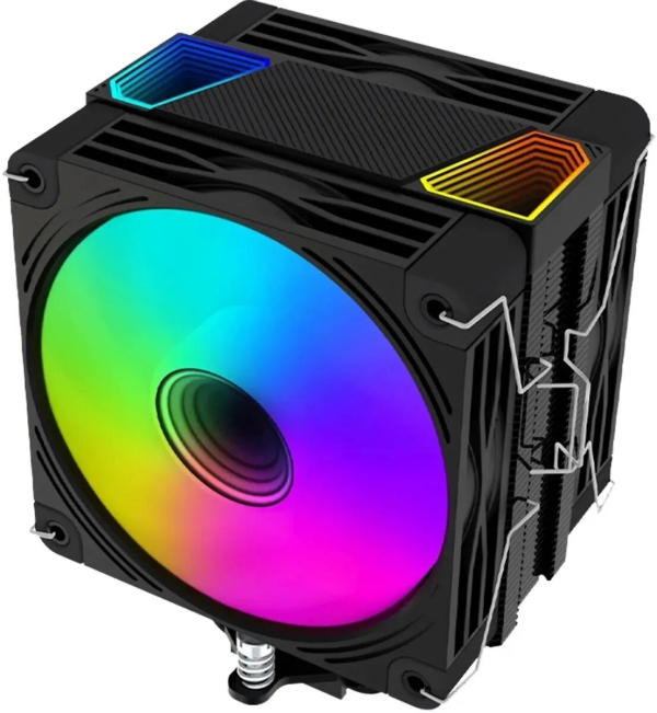 Технопапа · Устройство охлаждения(кулер) BLOODY BD-AC230-ARGB1, LCD, 4-pin, ARGB, черный, 120мм, Ret [bd-ac230-argb1-bk]