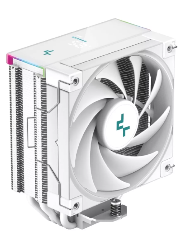 Технопапа · Кулер для охлаждения процессора Deepcool AK400 DIGITAL WH, крепежный комплект, термопаста, белый.