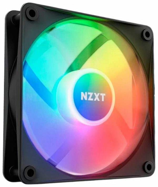 Технопапа · Вентилятор для корпуса NZXT F120 RGB Core 120mm Black (RF-C12SF-B1)