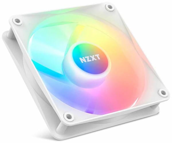 Технопапа · Вентилятор для корпуса NZXT F120 RGB Core 120mm White (RF-C12SF-W1)