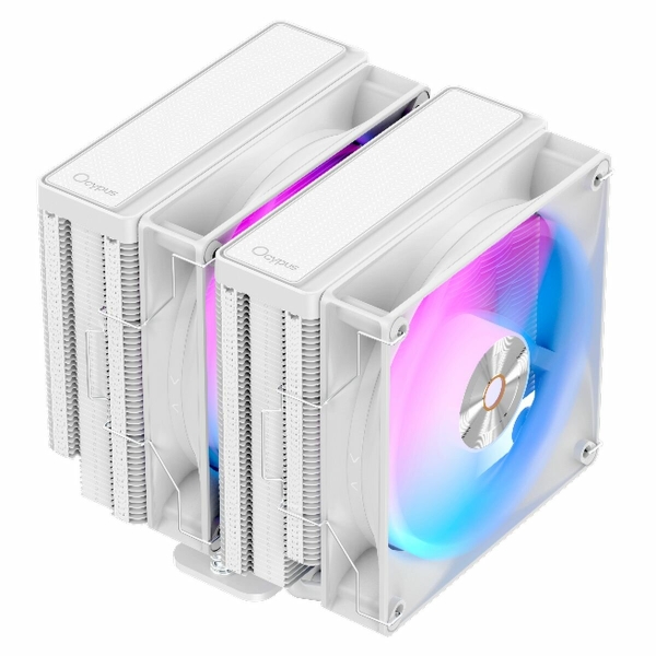 Технопапа · Кулер для процессора Ocypus Delta A62 WH ARGB подсветка, белый