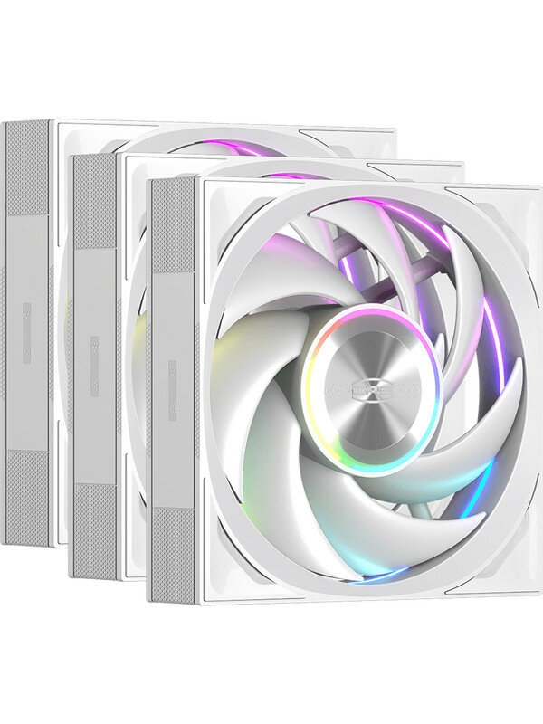 Технопапа · Вентилятор для корпуса PCCOOLER F7 X120 ARGB WH 3IN1, официальная гарантия