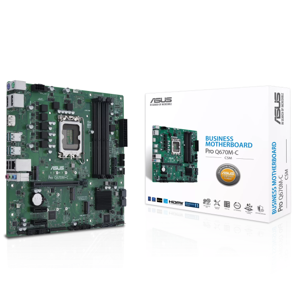 Технопапа · Материнская плата ASUS PRO Q670M-C-CSM