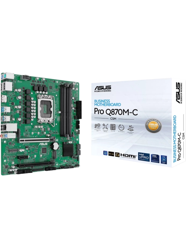 Технопапа · Материнская плата ASUS Pro Q870M-C-CSM (90MB1KEP-M0EAYC)