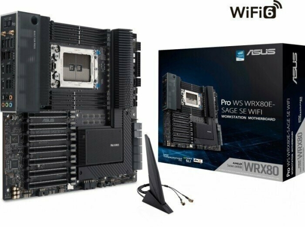 Технопапа · Материнская плата ASUS Pro WS WRX80E-Sage SE WIFI (90MB1590-M0EAY0)