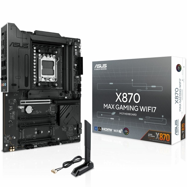 Технопапа · Материнская плата ASUS X870 MAX GAMING WIFI7(90MB1LY0-M0EAY0)