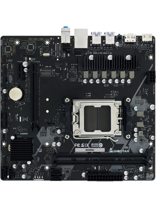 Технопапа · Материнская плата Biostar B650MS2-E