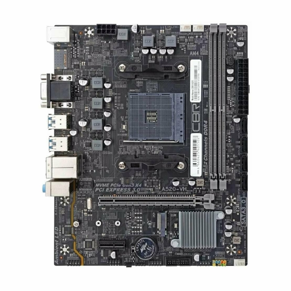 Технопапа · Материнская плата CBR A520M (MB-ARA520-RTL)