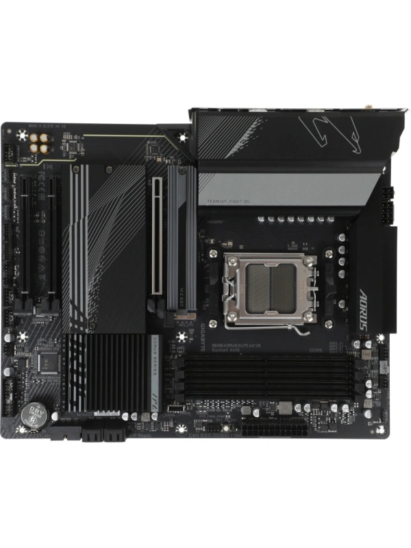 Технопапа · Материнская плата Gigabyte B650 A ELITE AX V2, SocketAM5, AMD B650, ATX (b650 aorus elite ax v2)