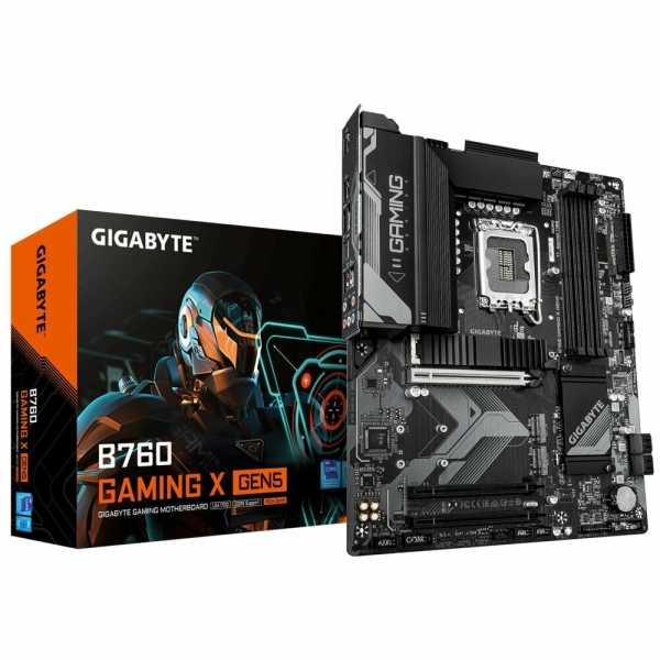 Технопапа · Материнская плата Gigabyte B760 GAMING X GEN5, LGA1700, Intel B760, ATX, RTL (B760 GAMING X GEN5)