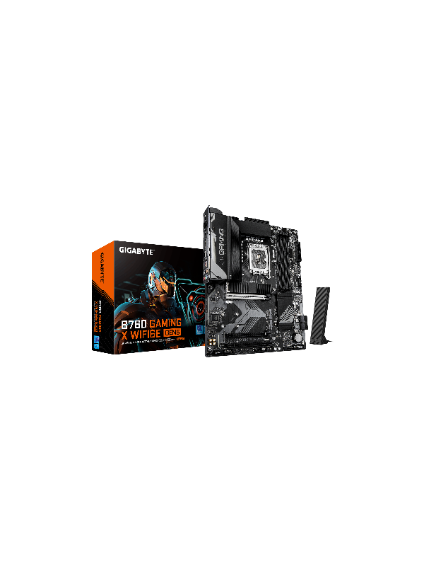 Технопапа · Материнская плата GIGABYTE B760 G X WF6E GEN5, официальная гарантия