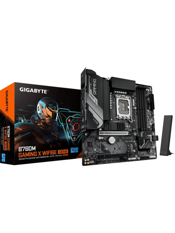 Технопапа · Материнская плата GIGABYTE B760M G X WF6E GEN5, официальная гарантия