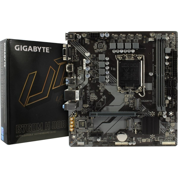 Технопапа · Gigabyte B760M H DDR4 (rev. 1.0)