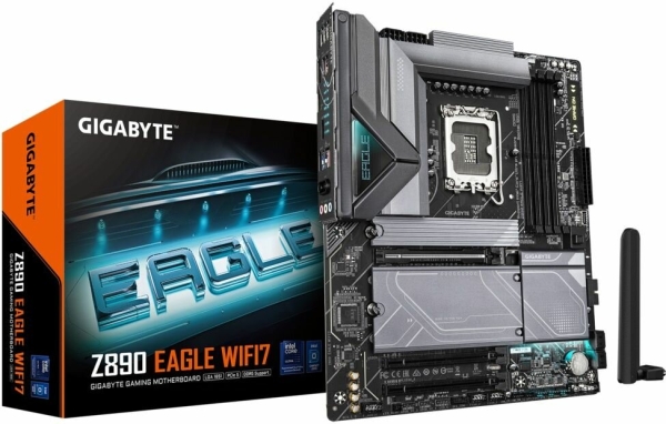 Технопапа · Материнская плата GIGABYTE Z890 Eagle WIFI7, DDR5, Wi-Fi, Bluetooth