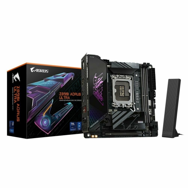 Технопапа · Материнская плата Gigabyte Z890I AORUS ULTRA, RTL для создания мощного и компактного игрового ПК