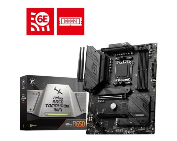 Технопапа · Материнская плата MSI MAG B650 TOMAHAWK WIFI AMD AM5 (MAG B650 TOMAHAWK WIFI)