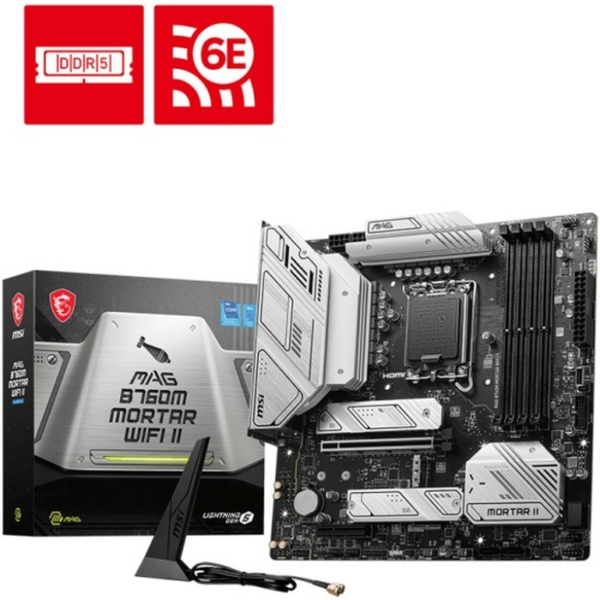Технопапа · Материнская плата Msi MAG B760M MORTAR  (LGA1700, mATX)