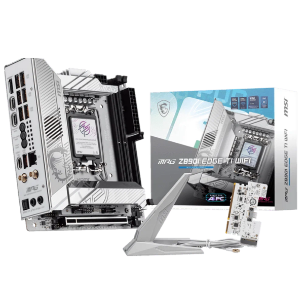 Технопапа · Материнская плата MSI MPG Z890I EDGE TI, mini-ITX, поддержка процессоров Intel Core Ultra