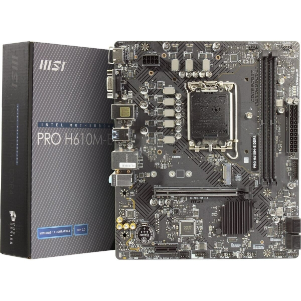 Технопапа · Msi PRO H610M-E DDR4