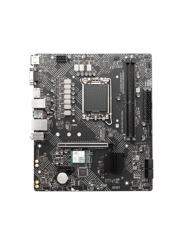 Технопапа · Материнская плата MSI PRO H610M-G WIFI DDR4, официальная гарантия