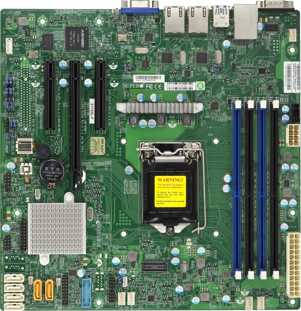 Технопапа · Материнская плата Supermicro X11SSL-F S1151   (OEM)