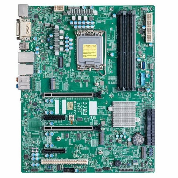 Технопапа · Материнская плата SuperMicro MBD-X14SAE-B, LGA1700, Intel W680, ATX, Bulk (MBD-X14SAE-B)