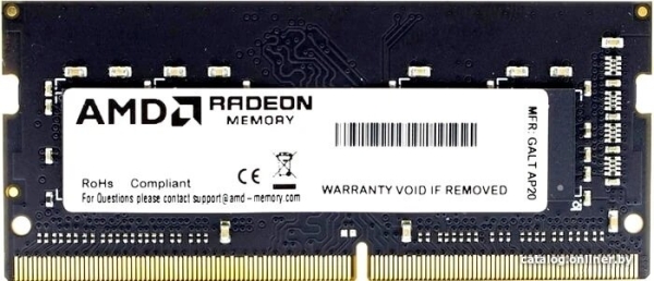 Технопапа · Оперативная память AMD Radeon R9, DDR4, 16Gb (1x16Gb), 3000MHz, CL16, SO-DIMM, OEM