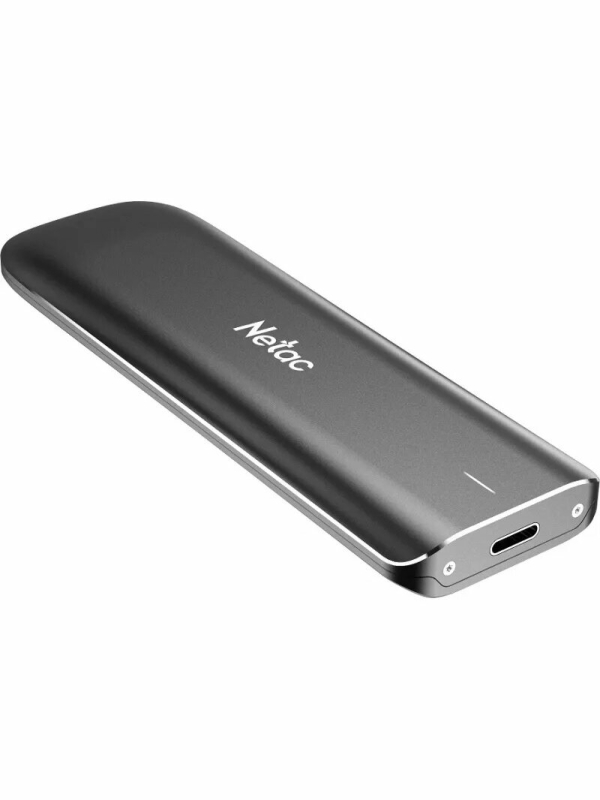 Технопапа · Внешний SSD USB 3.2 Gen 2 Type-C Netac NT01ZX-500G-32BK ZX 500GB 1050/950MB/s aluminum black