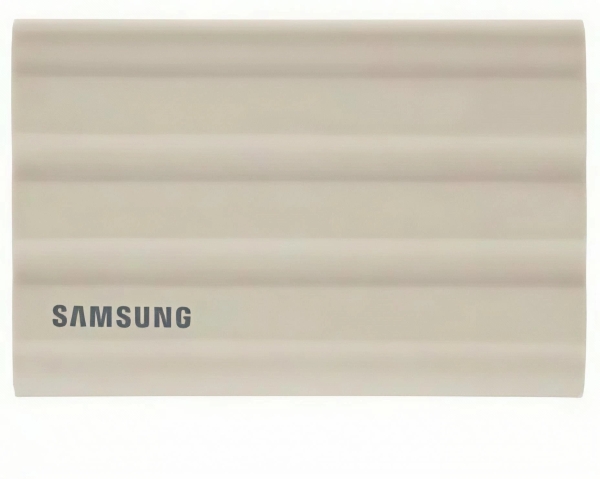 Технопапа · Внешний SSD диск Samsung SSD 1.8" T7 Shield 1 Tb USB 3.2 Type-C Beige MU-PE1T0K/WW