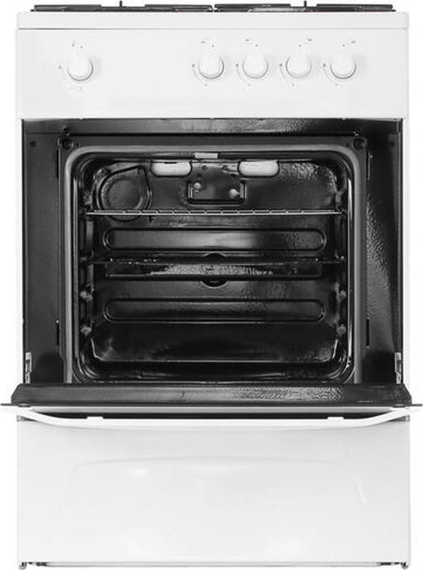 Технопапа · Газовая плита Darina C 1001 W, 4 конфорки, газ-контроль, белая