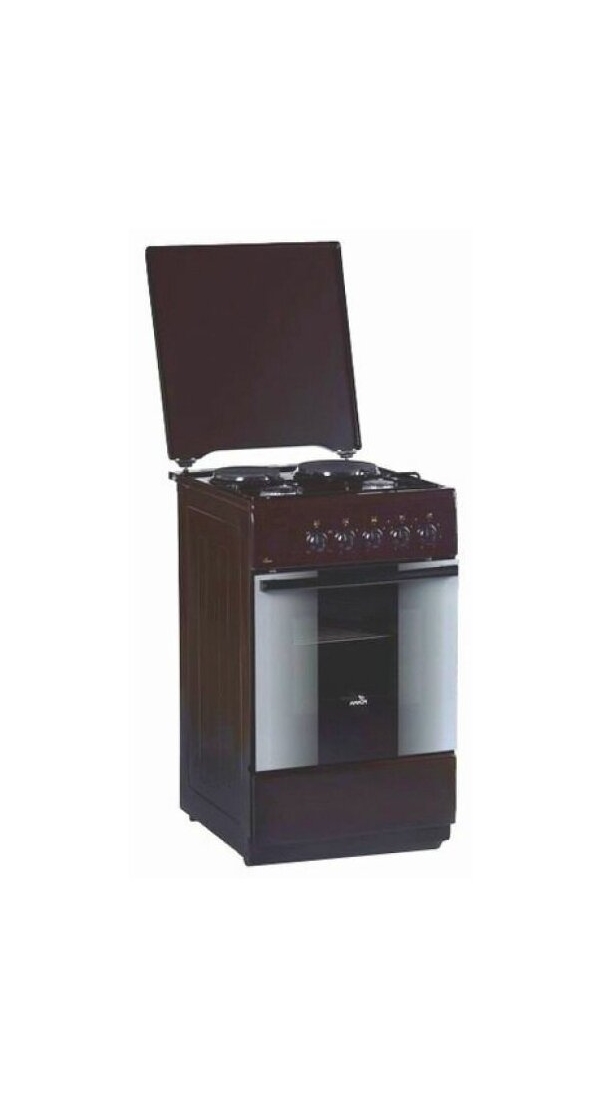 Технопапа · Плита газоэлектрическая FLAMA RK 2211 B коричневый (2+2)