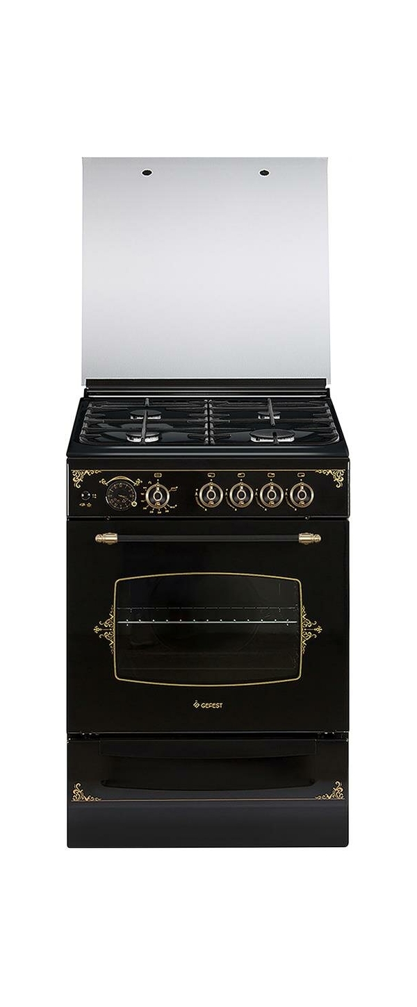 Технопапа · Газовая плита GEFEST 6100-03 0179 с газовой духовкой, с грилем, объем 52 л, черный