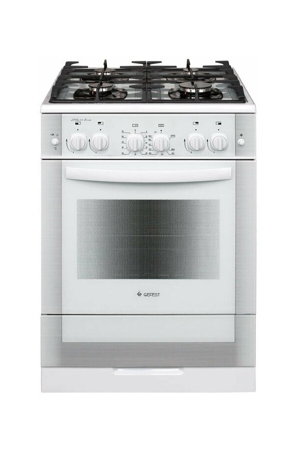 Технопапа · Газовая плита Gefest ПГ 6500-02 0042 60 см, 52 л, 4 конфорки, белый