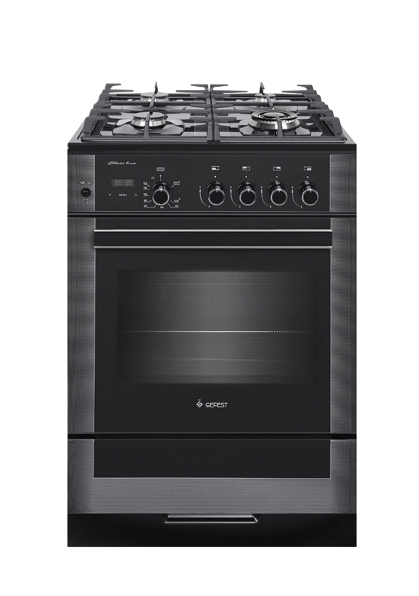 Технопапа · Кухонная плита Gefest 6500-04 0244 (чугунные решетки)