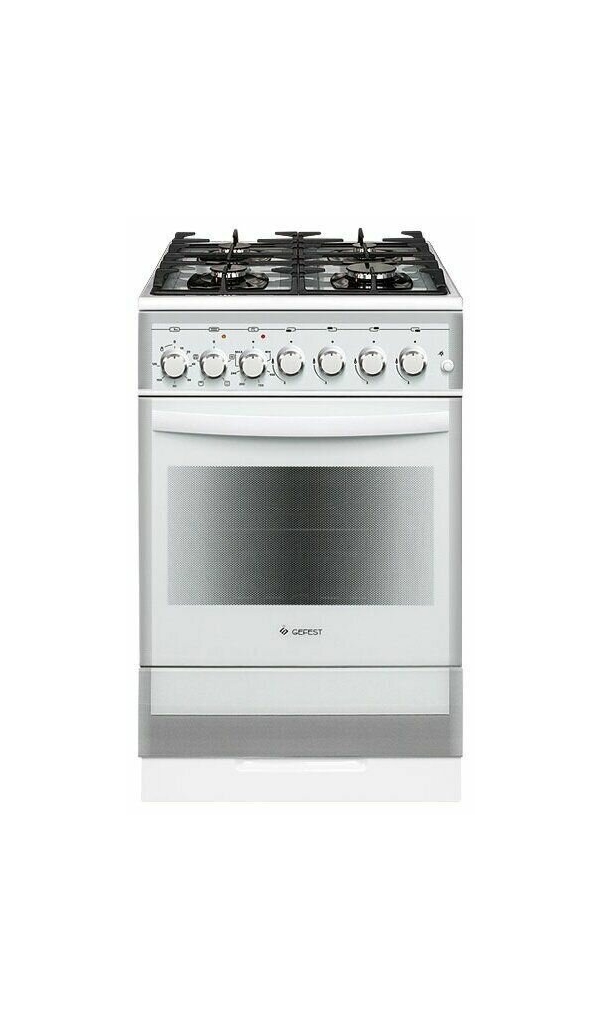 Технопапа · Комбинированная плита Gefest ПГЭ 5502-02 0042, газ на стекле, электроподжиг конфорок, электрическая духовка с грилем