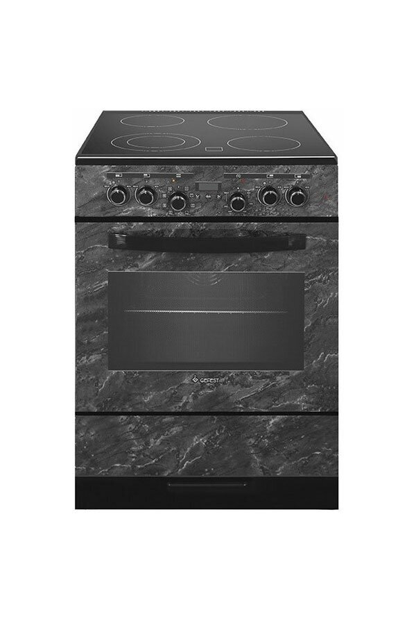 Технопапа · Электроплита Gefest ЭП Н Д 6560-03 0053 60 см, 4 конфорки, черный мрамор