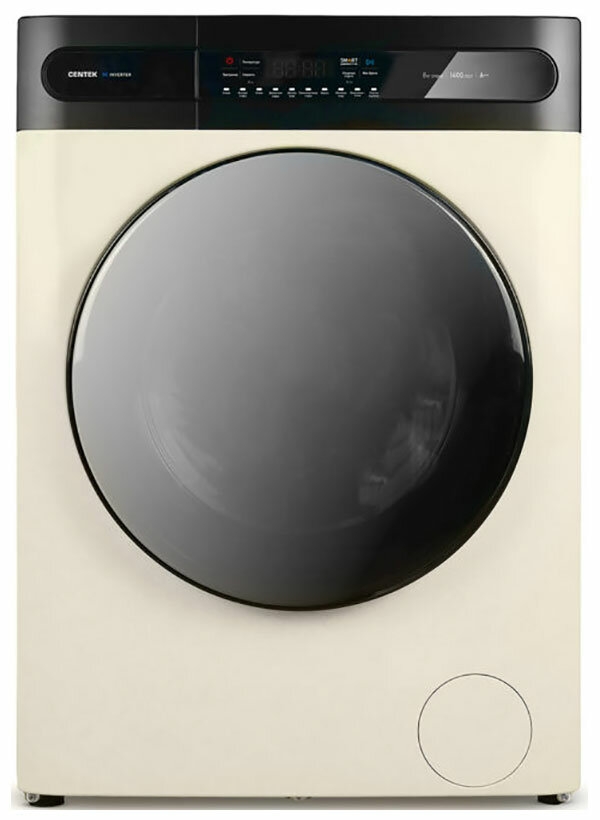 Технопапа · Стиральная машина Centek CT-1957 автомат 8 кг, бежевый