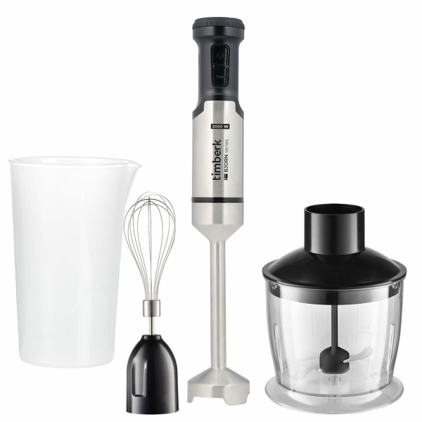 Технопапа · Блендер Timberk T-HB42F01 черно-серебристый