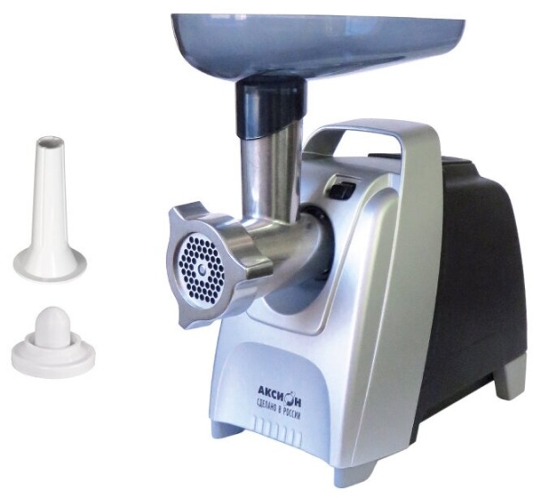 Технопапа · Мясорубка аксион М62.01 черный/серебристый