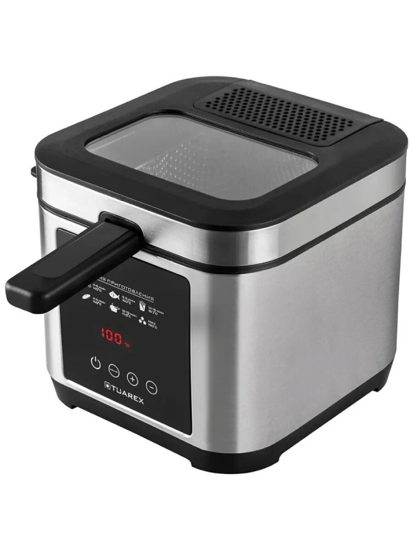 Технопапа · Фритюрница Tuarex AG-3501, нержавеющая сталь, сенсорное управление