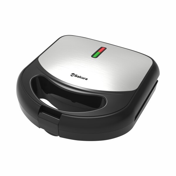 Технопапа · Мультигриль SAKURA SA-7428, 3 в 1, черный/серебристый